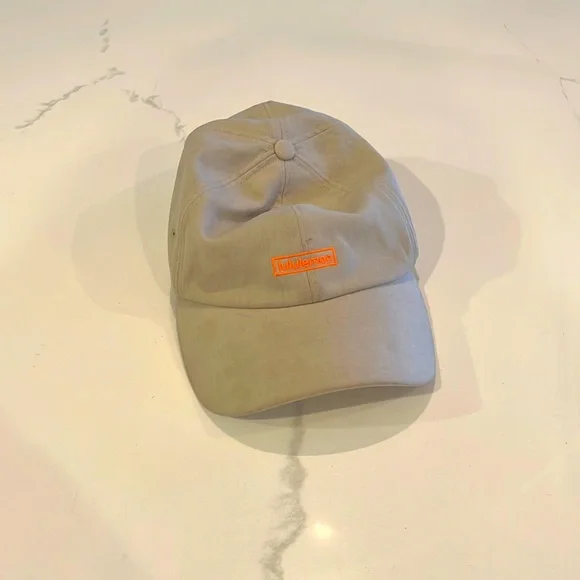 lululemon athletica Tan Baseball Cap Lululemon Days Shade Ball Cap *Logo - Gravel Dust Trench  main image 3